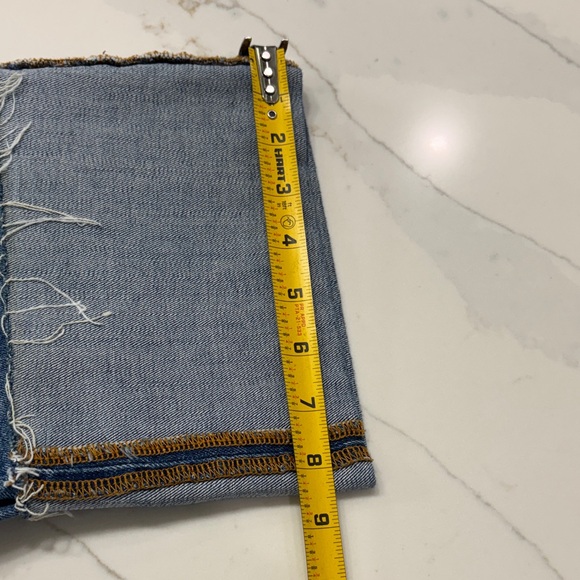 Pilcro Blue Flare & Wide Leg Jeans - Picture 14 of 16